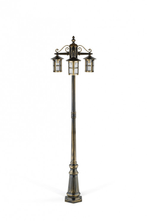 Уличный фонарный столб YAOHUALUX 15809B Gb CORDOBA