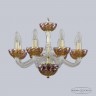 Хрустальная люстра 1311/8/165 G Cl/Shampan/M-1F Bohemia Ivele Crystal
