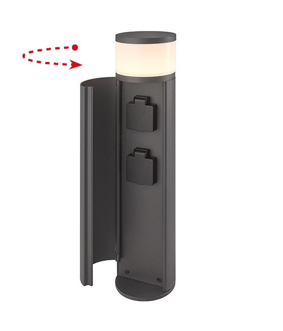 Розетка садовая Lutec AL6033-730 Bl Розетки