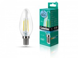 Лампа светодиодная Camelion LED7-C35-FL/845/E14