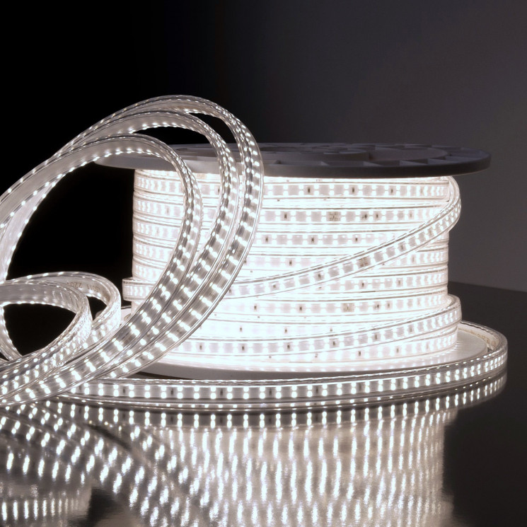 Лента светодиодная Elektrostandard Premium 220V 18W 180Led 2835 IP65 4200К дневной белый, 50 м, двухрядная (LS011 220V)