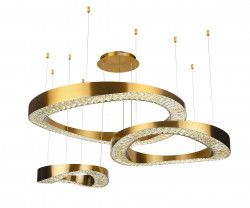 Kink Light 07676-80+60+40,20 Люстра Тауна бронза d80+60+40 h128 Led 140W (4000K)