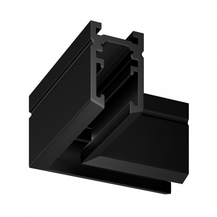 Коннектор угловой, накладной Maytoni Technical Levity TRA184CL-11B Magnetic track system Levity черный