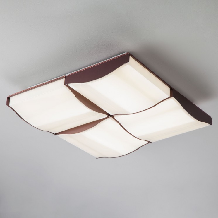 Потолочный светильник Eurosvet 90031/4 кофе Relief