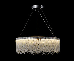 Люстра Kink Light Рикси хром d60 h142 Led 48W (3000K-6000K) 07671-60,02