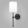 Настенный светильник с тканевым абажуром Eurosvet 60162/1 черный Notturno