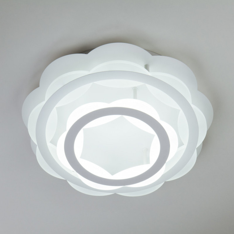 Накладной светильник Eurosvet 90076/2 белый 82W CORONA