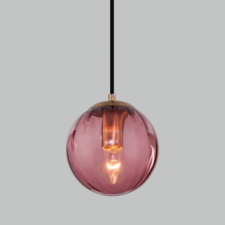 Подвесной светильник Eurosvet 50207/1 бордовый Juno