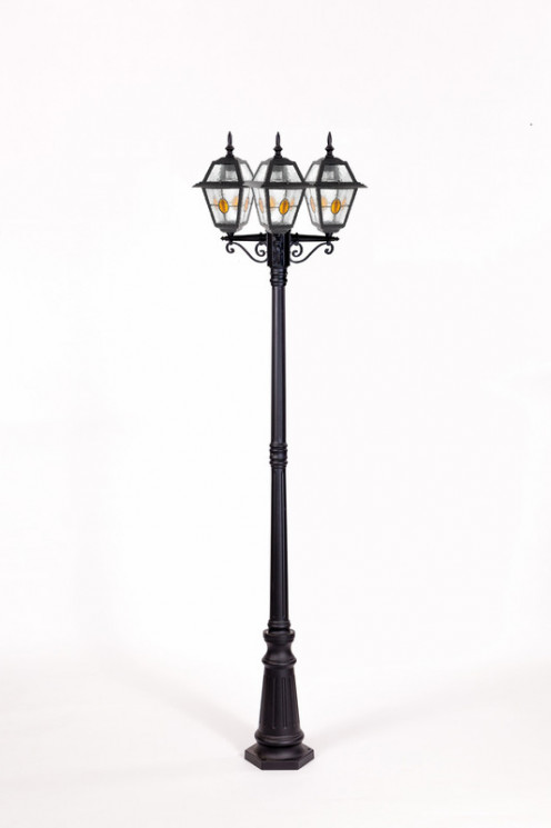 Уличный фонарный столб YAOHUALUX 91109B lgY Bl FARO lead GLASS