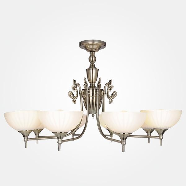 Люстра Eurosvet 60053/8 античная бронза