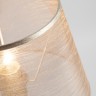 Настольная лампа с абажуром Eurosvet Alcamo 01075/1 перламутровое золото
