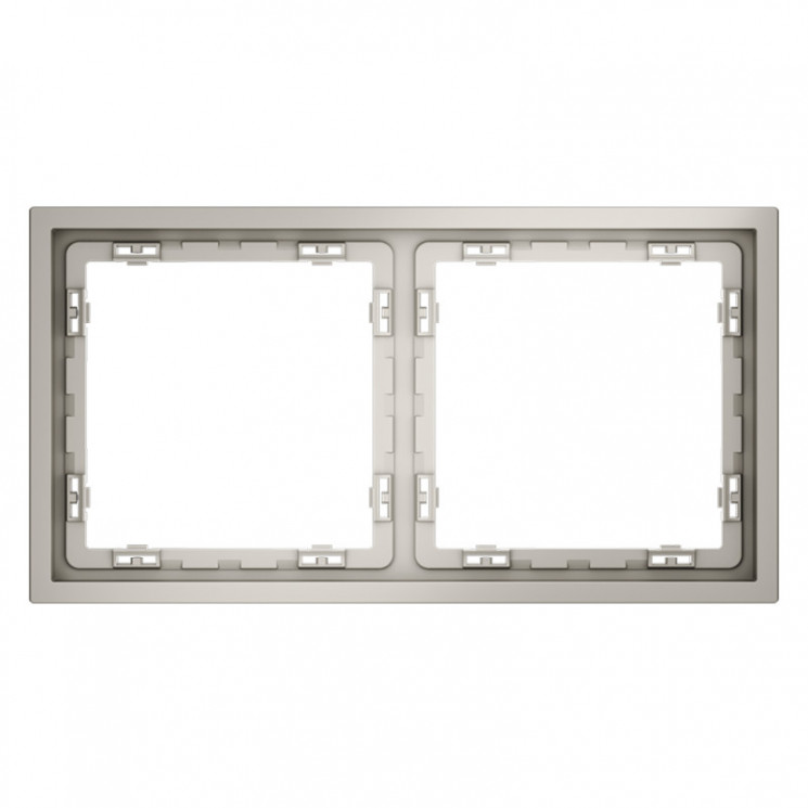 Рамка 2 поста VOLTUM VLS100203 кашемир