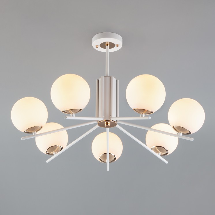 Потолочный светильник Eurosvet 70092/7 белый Lucas