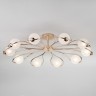 Потолочный светильник Eurosvet 70089/10 золото Camomile