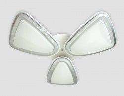 Управляемый светодиодный светильник Ambrella light ORBITAL GRANULE FG1010/3 WH/SL 204W D770