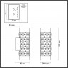 Настенный светильник Odeon Light HIGHTECH 4287/2W