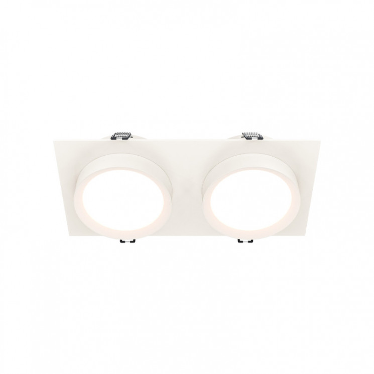 Встраиваемый светильник Maytoni Technical  DL086-02-GX53-SQ-W Hoop