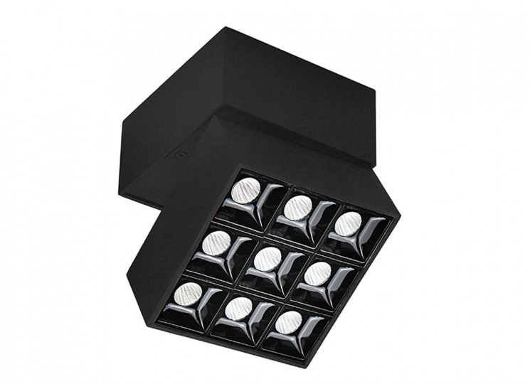 Накладной светодиодный светильник Donolux DL18153SQ9W1BB 11Вт