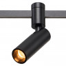 Магнитный трековый светильник ST Luce FARM Черный LED 1*5W 3000K 341Lm Ra90 60 IP20 D35xH100 24  ST811.406.05