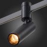 Магнитный трековый светильник ST Luce FARM Черный LED 1*5W 3000K 341Lm Ra90 60 IP20 D35xH100 24  ST811.406.05