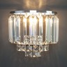Бра Eurosvet 10105/2 хром/прозрачный хрусталь Strotskis