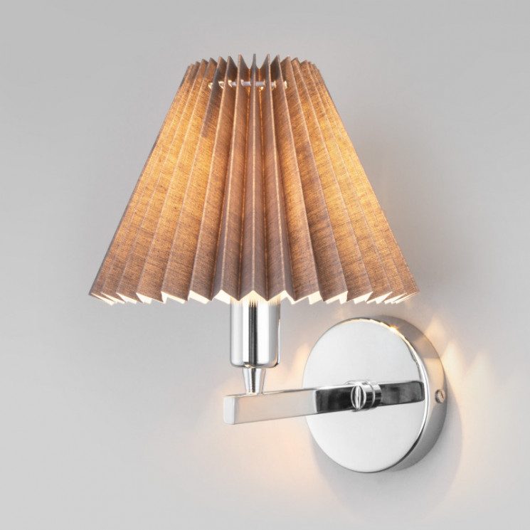 Бра Eurosvet 60136/1 хром/графит Peony