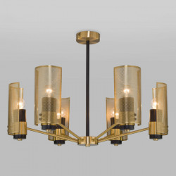 Люстра на штанге Eurosvet 70139/6 латунь Grino