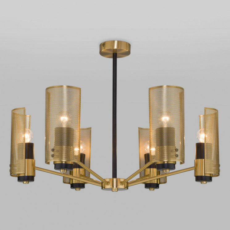 Люстра на штанге Eurosvet 70139/6 латунь Grino