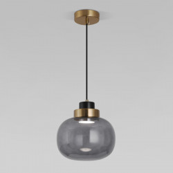 Подвесной светильник Eurosvet 50241/1 LED дымчатый Jeffry