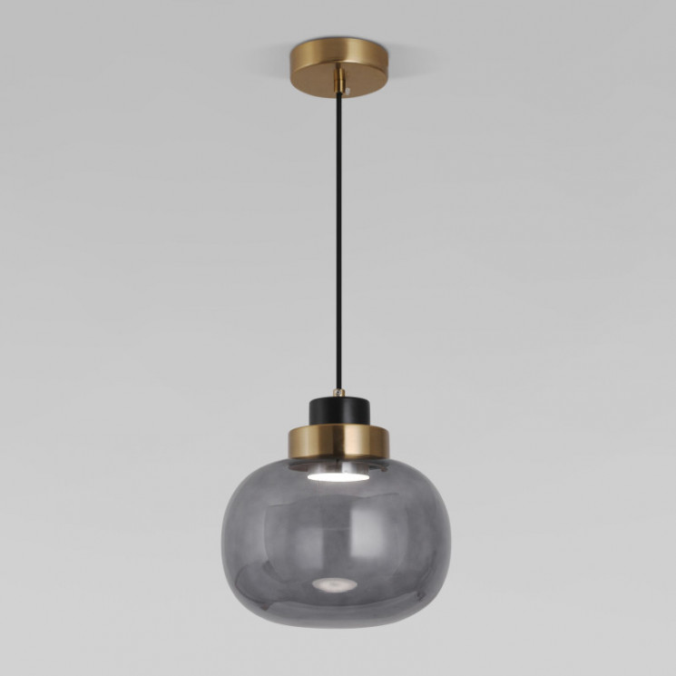 Подвесной светильник Eurosvet 50241/1 LED дымчатый Jeffry