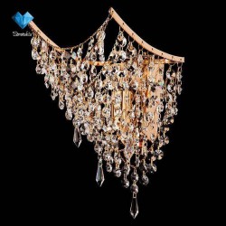 Бра Eurosvet 10033/1 золото/прозрачный хрусталь Strotskis