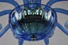 Хрустальная люстра 1311/10/300 G Aq/Aquamarine/M-1H Bohemia Ivele Crystal
