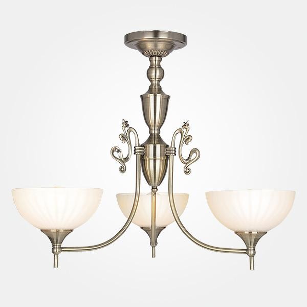 Люстра Eurosvet 60053/3 античная бронза