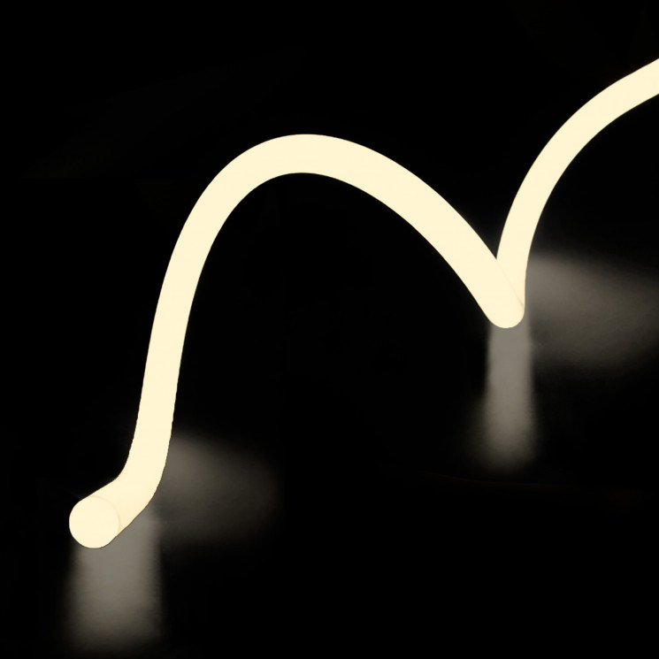 Гибкий неон Белый LED 1*14,4W 3000K 950Lm/мLm Ra>90 360° IP65 D25xH- 24V  ST981.315.65