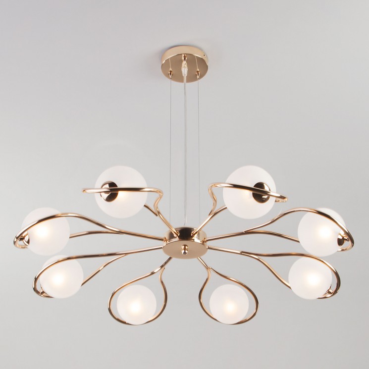 Подвесной светильник Eurosvet 70089/8 золото Camomile