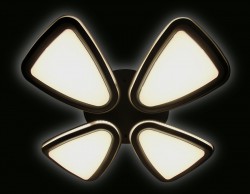 Управляемый светодиодный светильник Ambrella light ORBITAL GRANULE FG1012/4 WH/SL 274W D815