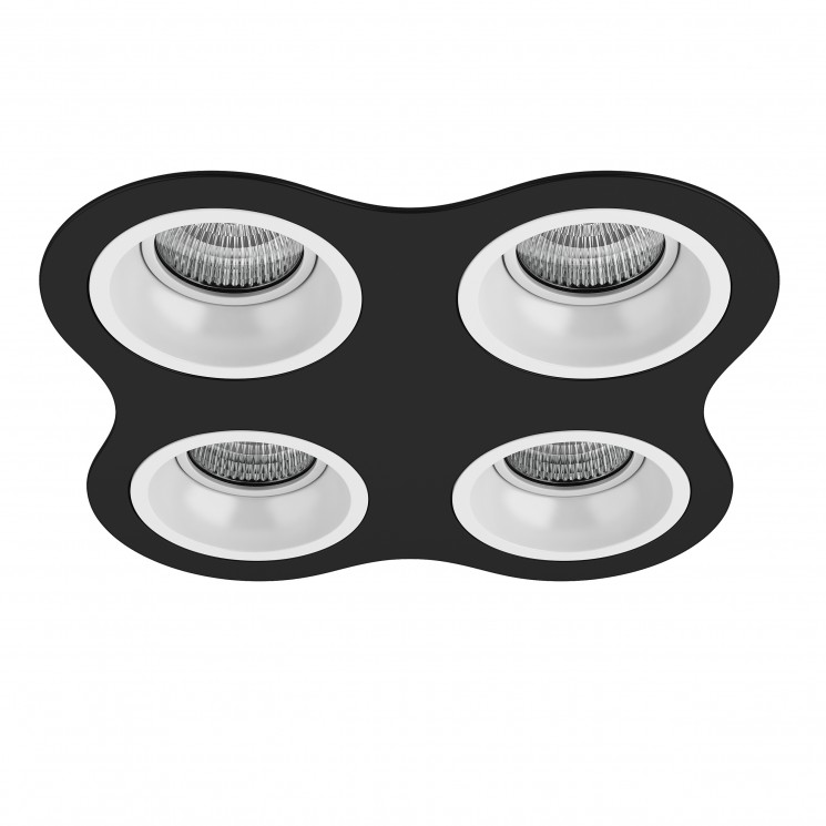 Комплект из светильников и рамки DOMINO  Lightstar D64706060606