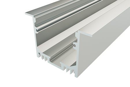 Врезной алюминиевый профиль 50х32х200 Анод