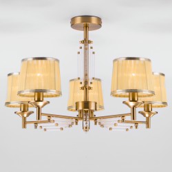 Потолочный светильник  Eurosvet Amalfi 60081/5 золотая бронза
