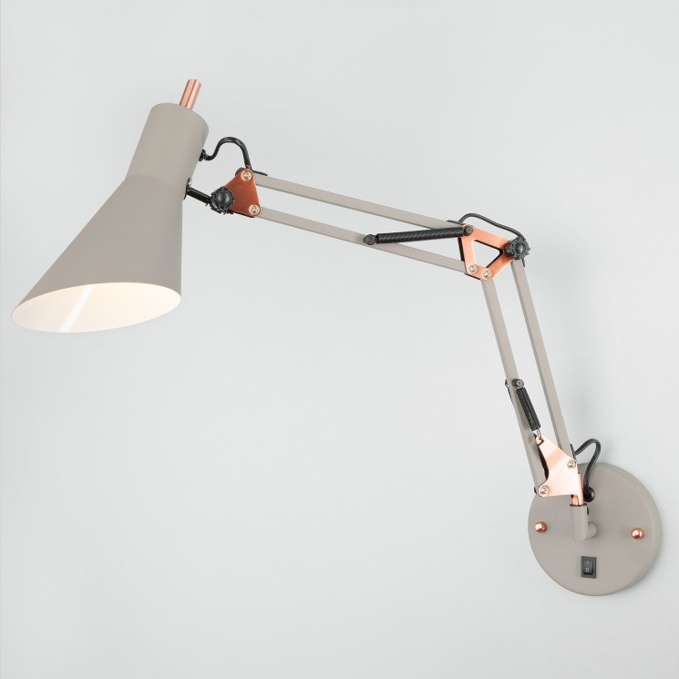 Светильник настенный Eurosvet Norden 70086/1 серый