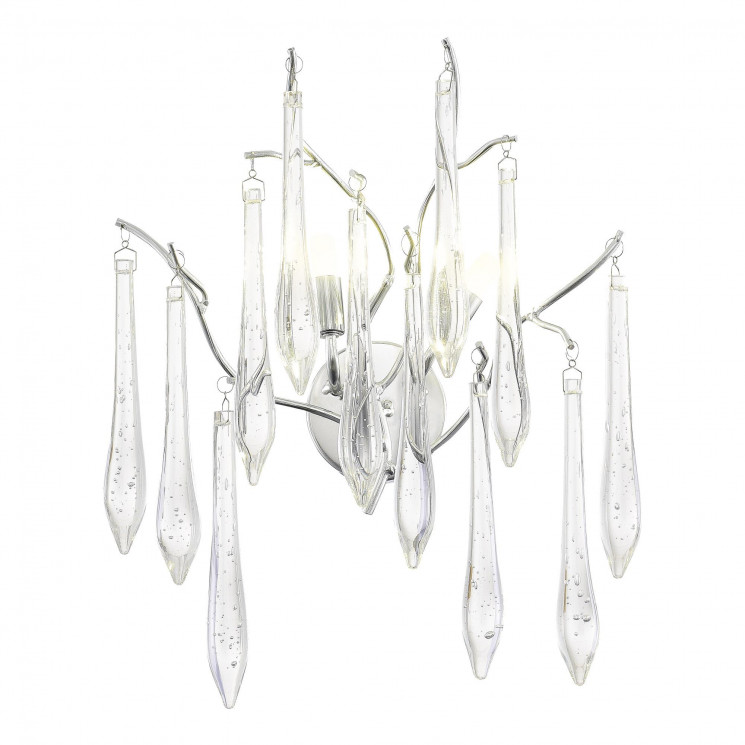 Светильник настенный ST Luce Хром/Хром, Прозрачный G9 2*5W 4000K        SL1660.101.02