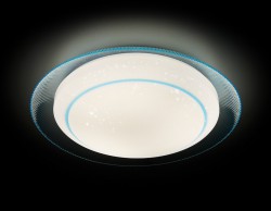 Управляемый светильник Ambrella light F46 BL 48W D450 ORBITAL AIR