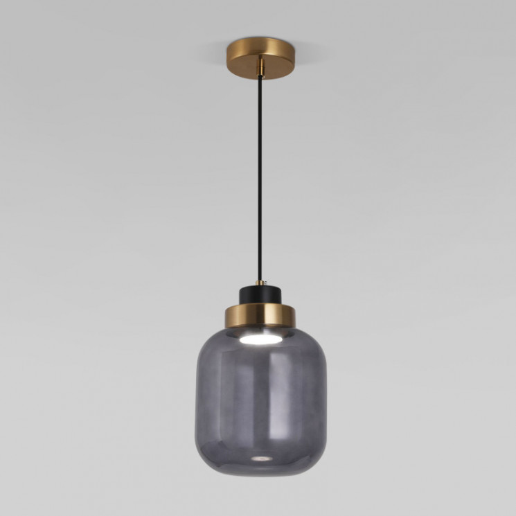 Подвесной светильник Eurosvet 50240/1 LED дымчатый Jeffry