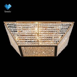 Люстра Eurosvet 10034/5 золото/прозрачный хрусталь Strotskis