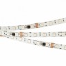 Светодиодная лента Arlight SPI-5000-5060-60 24V Cx6 RGB-Auto 10mm, 13.2W/m, IP20 Открытый, IP20 026765