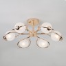 Потолочный светильник Eurosvet 70089/6 золото Camomile