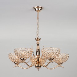 Подвесной светильник Eurosvet 30119/5 золото Mirage