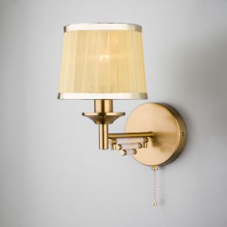 Настенный светильник  Eurosvet Amalfi 60081/1 золотая бронза