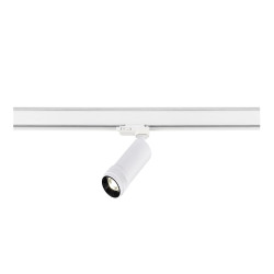 Магнитный трековый светильник SKYLINE 220 трехфазный ST Luce Zoom Белый LED 1*10W 4000K 900Lm Ra 10-55° IP20 D55xH125 220V   ST691.546.10