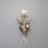 Бра Eurosvet 10103/1 античная бронза/прозрачный хрусталь Strotskis Teodore